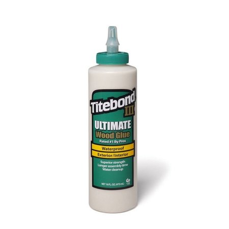 TITEBOND Titebond III Ultimate Wood Glue, Waterproof, 16 oz 1414